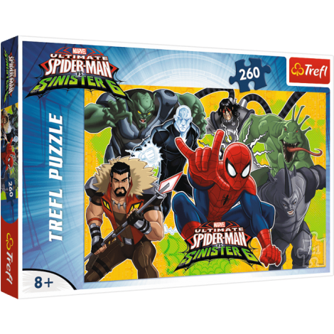 Puzzle Trefl 260el Spiderman w akcji